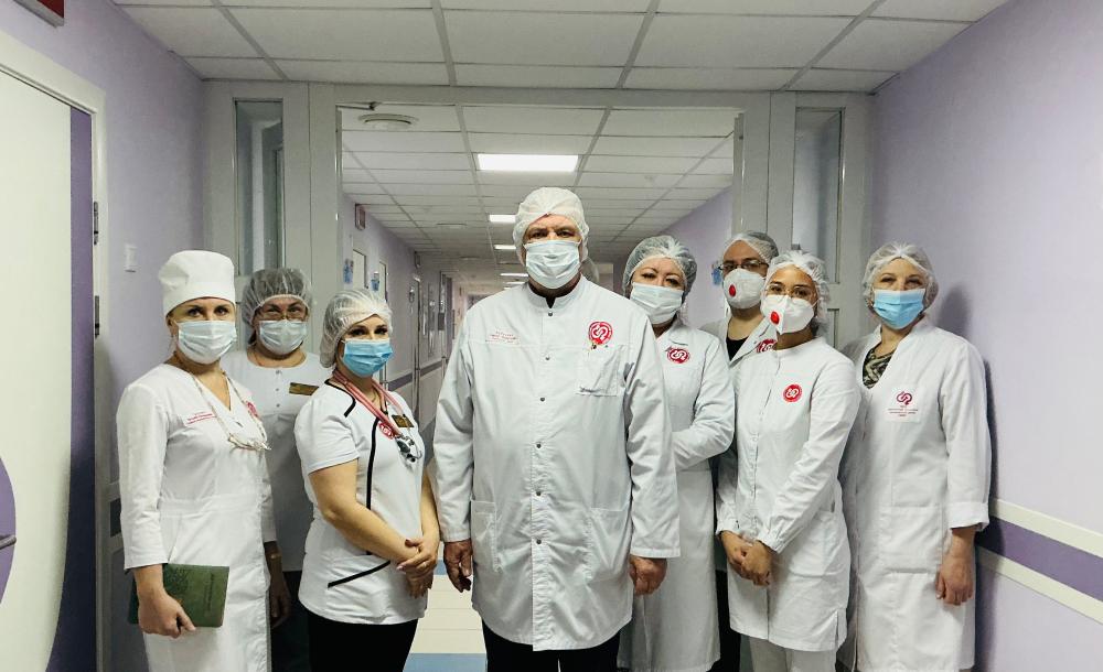 Сегодня, 14 января состоялся обход главного врача Сергея Борисовича Рыбалкина в инфекционном отделении № 1