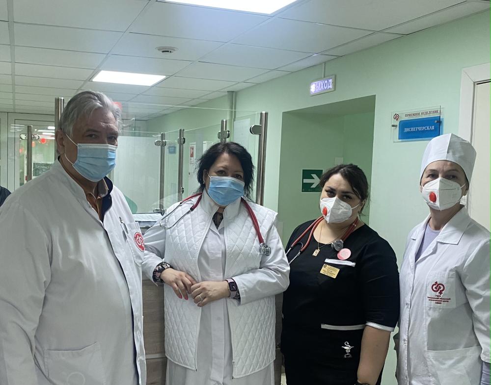 Сегодня, 20 марта главный врач Сергей Борисович Рыбалкин провел рабочее совещание в приемном отделении