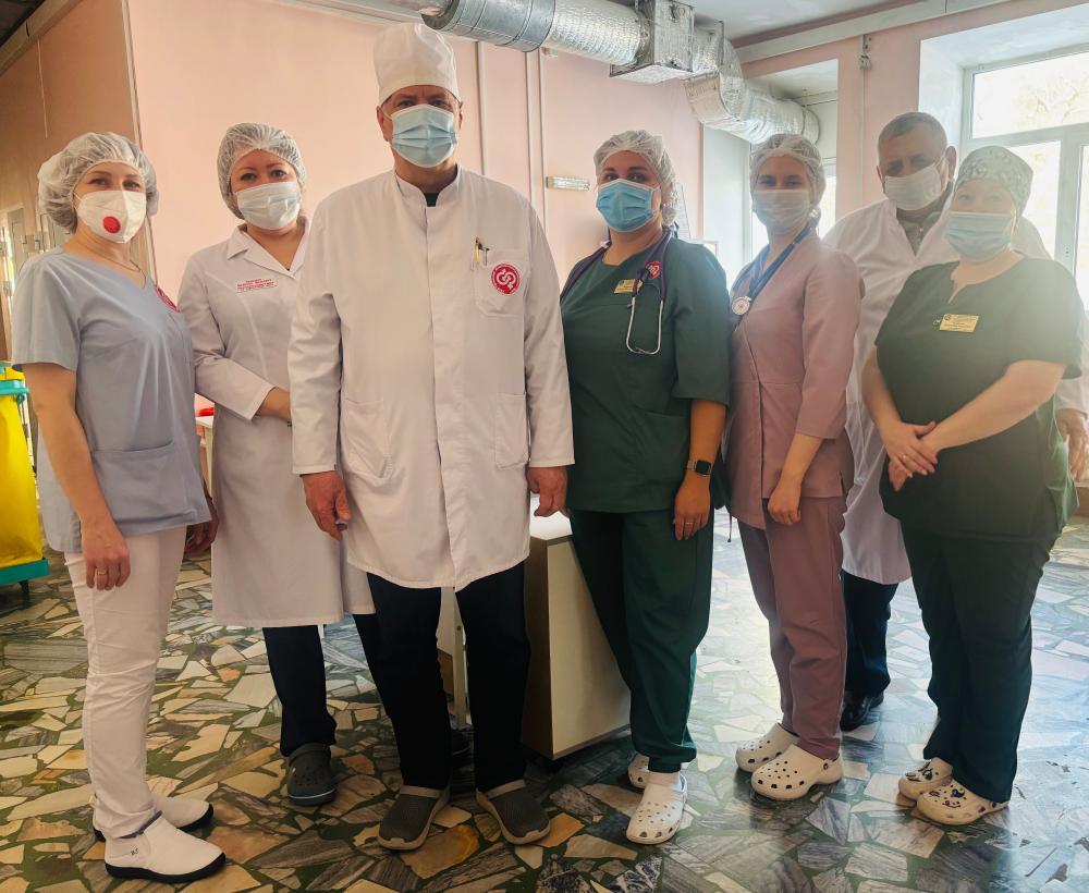 егодня, 11 февраля состоялся обход главного врача Сергея Борисовича Рыбалкина в инфекционном отделении № 3