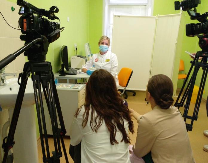 Сегодня в нашем Центре работали съёмочные группы сразу двух телеканалов – «Россия-1 Пенза» и «Экспресс», а также журналисты ряда региональных СМИ