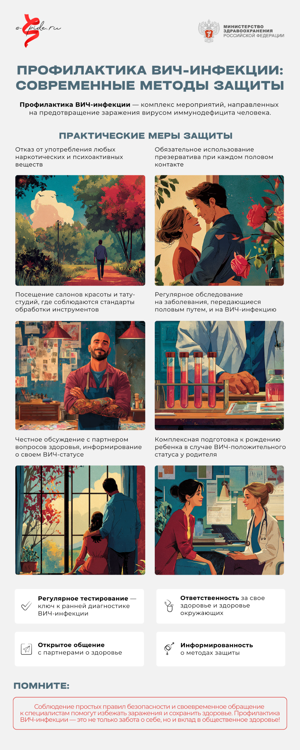 Профилактика ВИЧ-инфекции: современные методы защиты