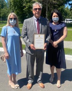 Коллектив ПОКЦСВМП занесён на Галерею Почета системы здравоохранения Пензенской области
